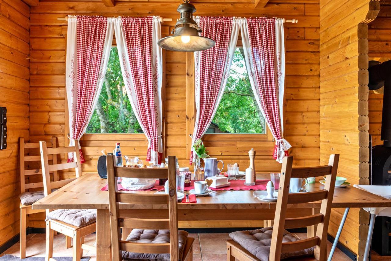Vila Ferienblockhaus Glocker - Hof Leibertingen Exteriér fotografie