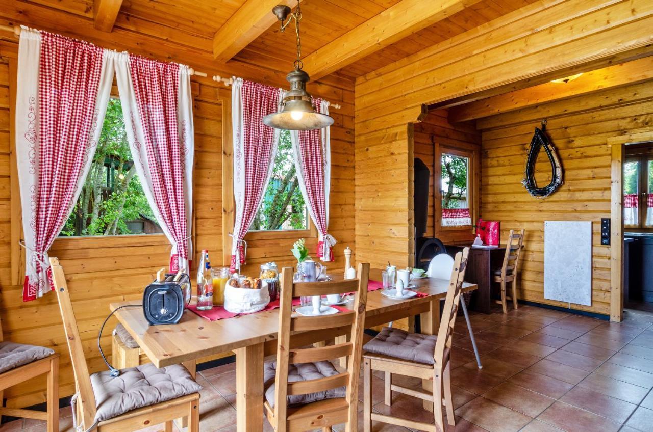 Vila Ferienblockhaus Glocker - Hof Leibertingen Exteriér fotografie