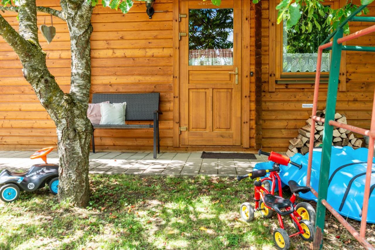 Vila Ferienblockhaus Glocker - Hof Leibertingen Exteriér fotografie